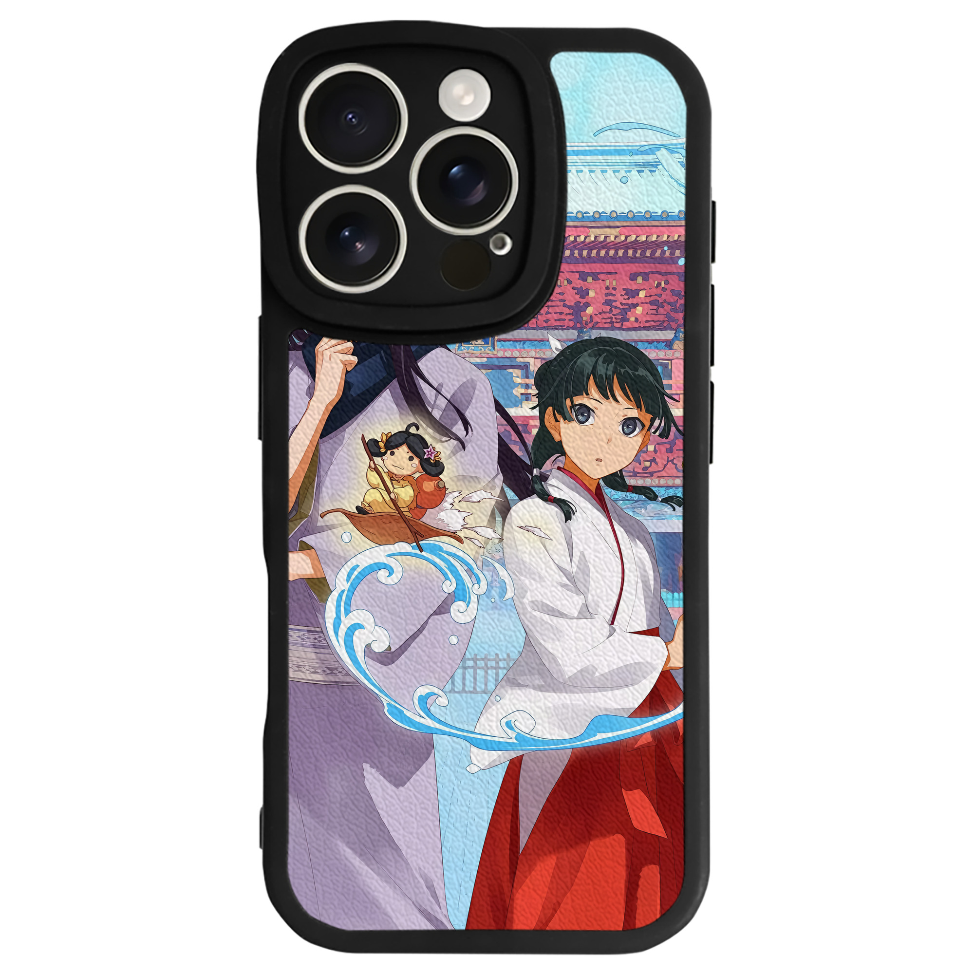 （画像用） 薬屋のひとりごと The Apothecary Diaries 【iPhone 16シリーズ対応】シリコンスマホケース（レザー調） 材質：シリコン